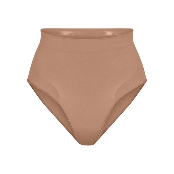Skims Seamless Sculpt Mid-Waist Brief Shapewear in Sienna L/XL - Picture 1 of 4